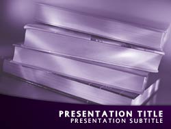 Books Title Master slide design