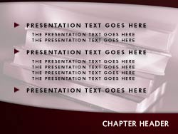 Books Slide Master slide design