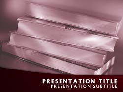 Books Title Master slide design