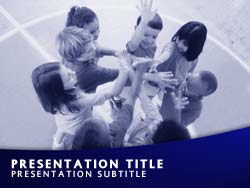 Playtime at School Title Master slide design