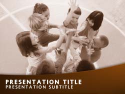 Playtime at School Title Master slide design