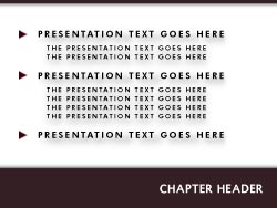 Modern Classroom Print Master slide design