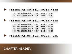Development Print Master slide design