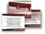 Credit Loans and Banking PowerPoint Template