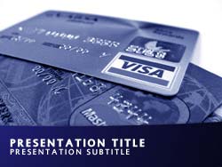 Credit Cards Title Master slide design