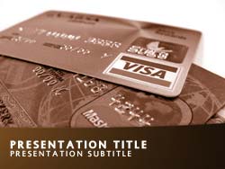 Credit Cards Title Master slide design