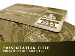 Credit Cards Title Master slide design