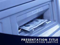 ATM Cashpoint Machine Title Master slide design