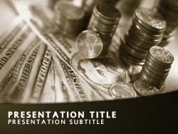 Money Title Master slide design