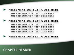 Financial Growth Print Master slide design