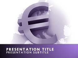 Euro Crisis Title Master slide design