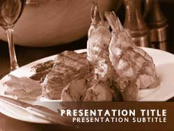 Bon Appetit Title Master slide design