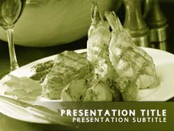 Bon Appetit Title Master slide design