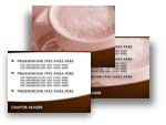 Cappuccino Coffee PowerPoint Template