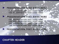 Champagne  Slide Master slide design
