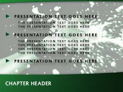 Champagne  Slide Master slide design