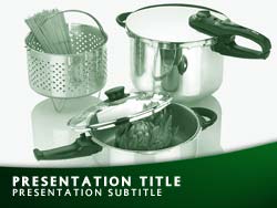 Cooking Title Master slide design