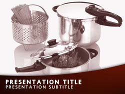 Cooking Title Master slide design