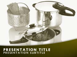 Cooking Title Master slide design