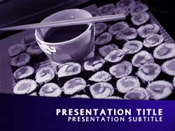 Sushi Title Master slide design