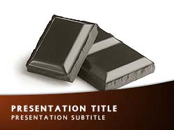 Chocolate Title Master slide design