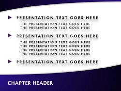 Chocolate Print Master slide design