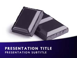 Chocolate Title Master slide design