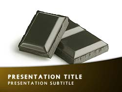 Chocolate Title Master slide design