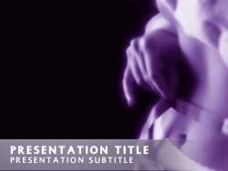 Healthy Diet and Slimming Title Master slide design