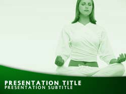 Yoga Title Master slide design