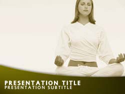 Yoga Title Master slide design