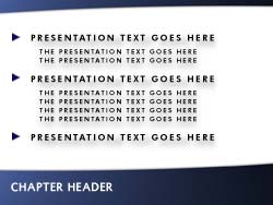 Physical Exercise Print Master slide design