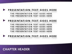 Physical Exercise Print Master slide design