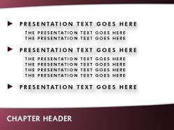 Physical Exercise Print Master slide design