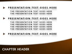 Standing on Scales Print Master slide design