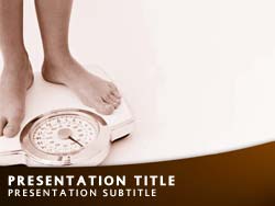 Standing on Scales Title Master slide design