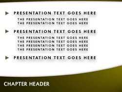 Standing on Scales Print Master slide design