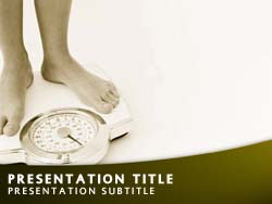 Standing on Scales Title Master slide design