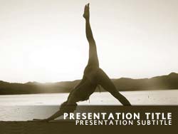 Asanas Title Master slide design