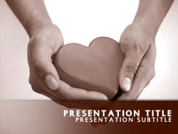 Healthy Heart Title Master slide design