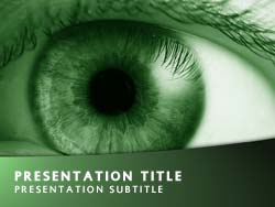 Eye Title Master slide design
