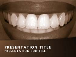 Smile Title Master slide design