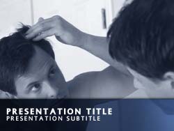 Hair Loss Title Master slide design