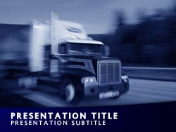 Trailer Truck Title Master slide design