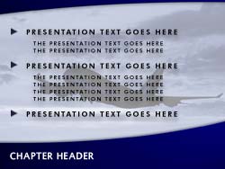 Flight Slide Master slide design