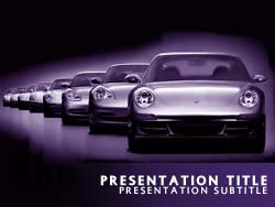 Porsche 911 Title Master slide design