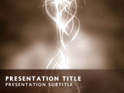 Electricity Title Master slide design