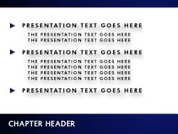 Glass of Water & Pills Print Master slide design