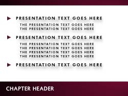Glass of Water & Pills Print Master slide design