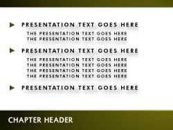 Glass of Water & Pills Print Master slide design